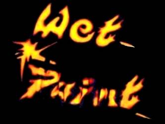 logo Wet Paint